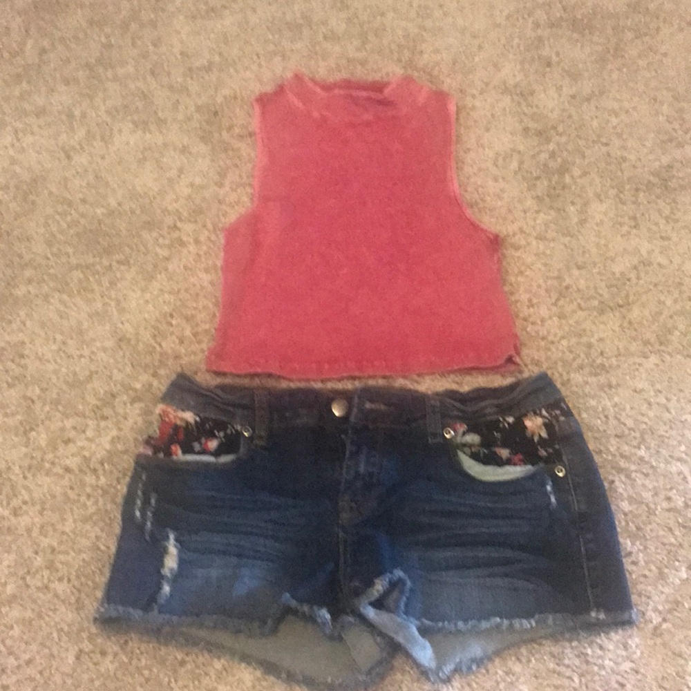 Silence and noise crop top from urban outfitters